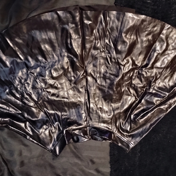 Black  Milk Latex Mini Skirt - Picture 3 of 6